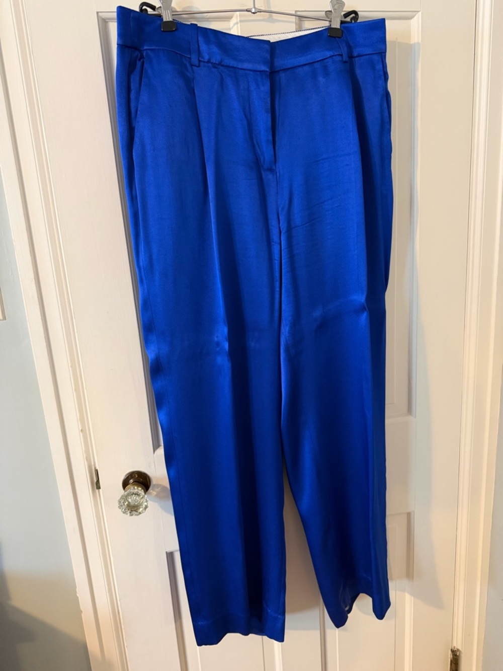 J. Crew Sapphire Blue Straight Leg Pants